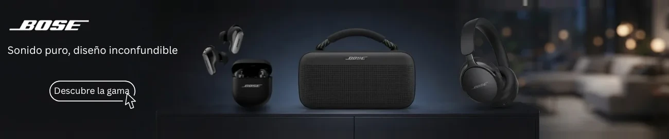 Bose: sonido puro, diseno inconfundible