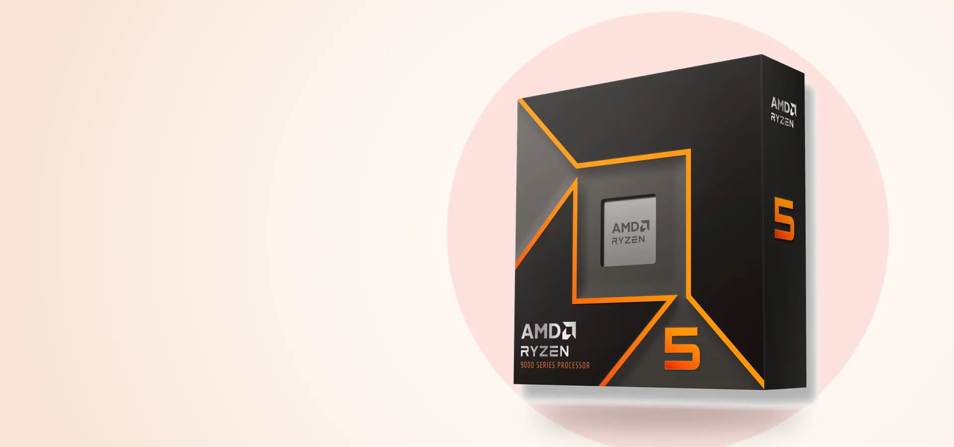 Procesador AMD Ryzen 5 9600X en su caja