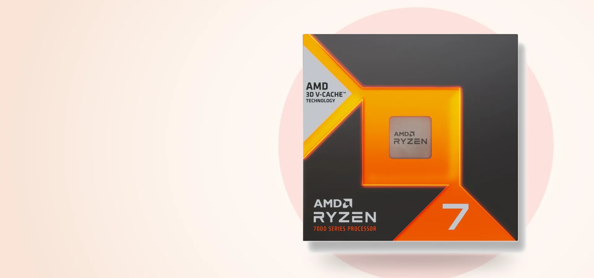 Procesador AMD Ryzen 7 7700X3D en su caja