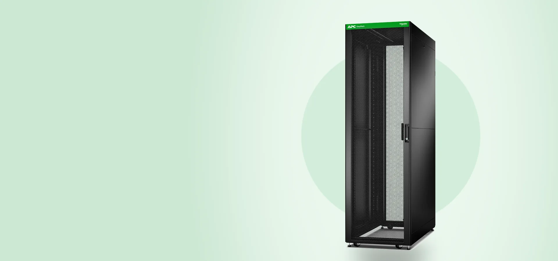 Rack APC Easy Rack ER6212 de 42U, en negro