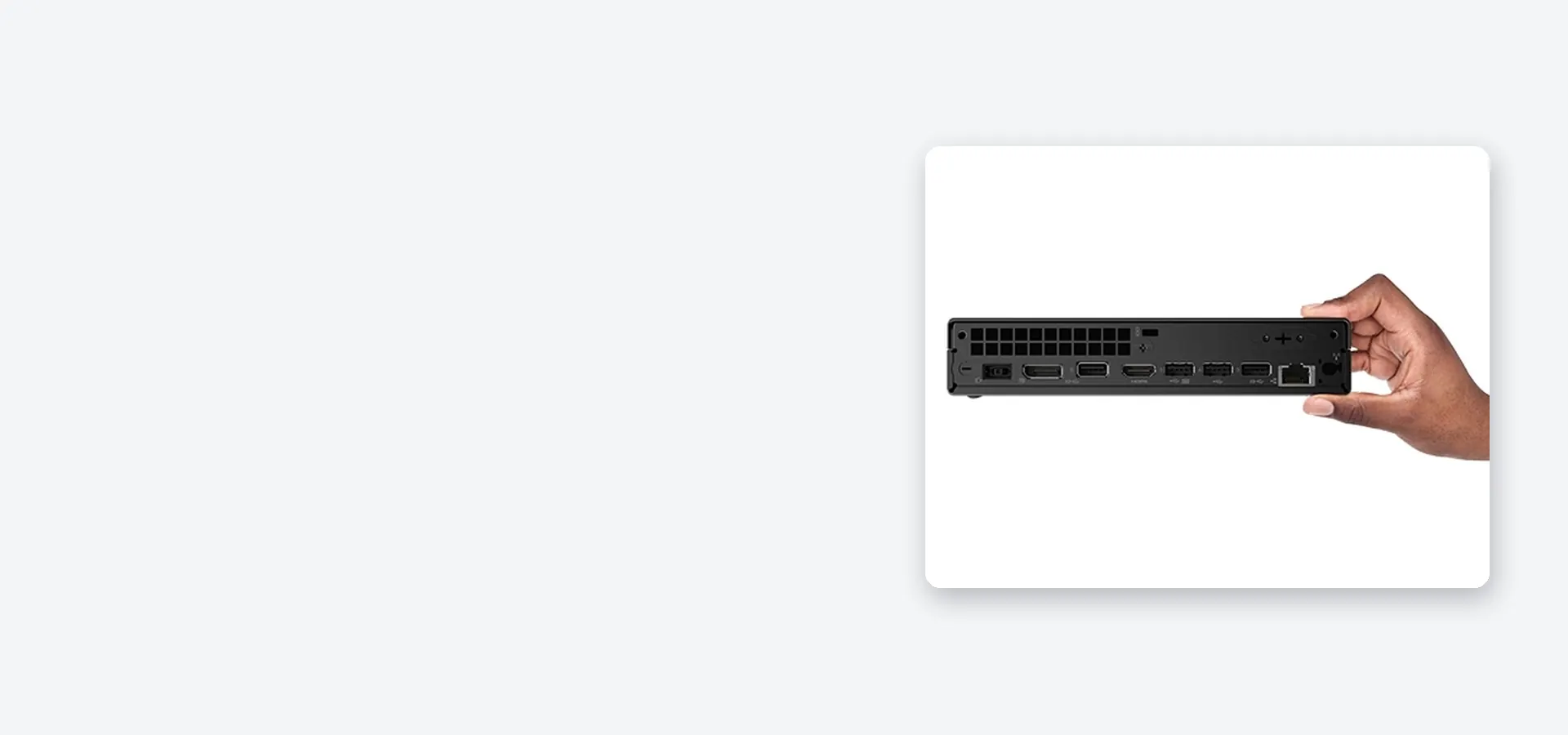 Puertos para conectar todo lo que usás