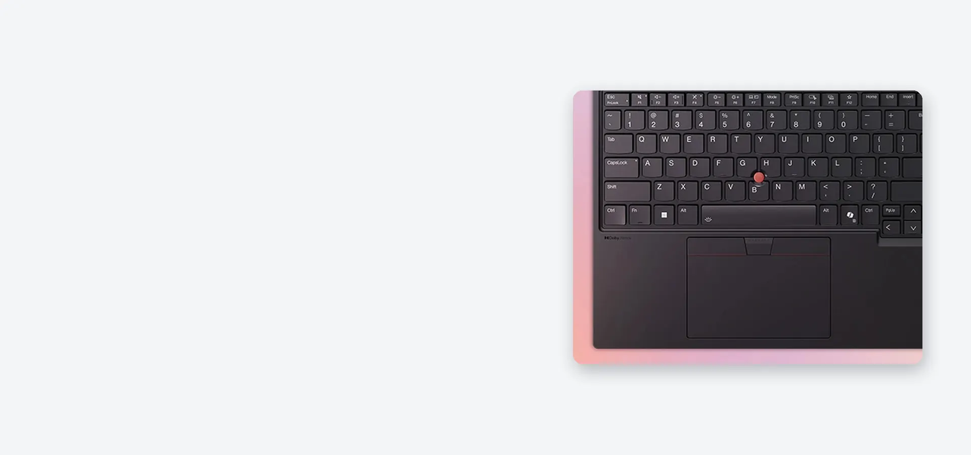 Un teclado cómodo y preciso