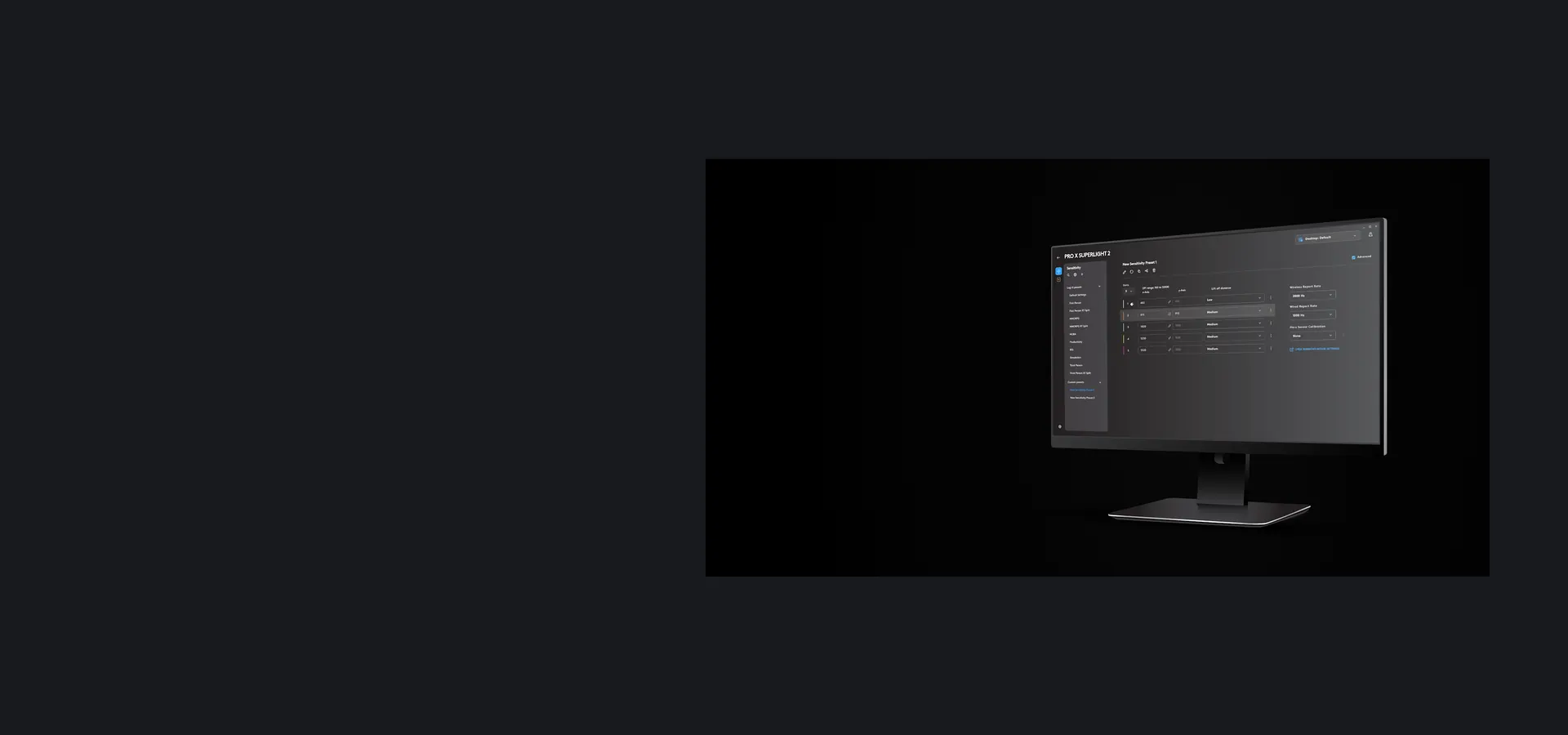 Calibración precisa del sensor