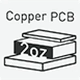 PCB de 6 capas con cobre de 2 oz