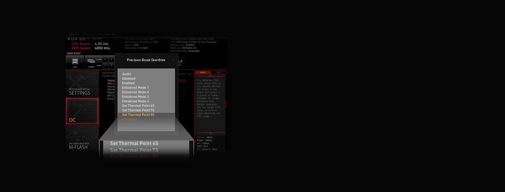 Afinado para Ryzen: PBO Thermal Point y Config TDP