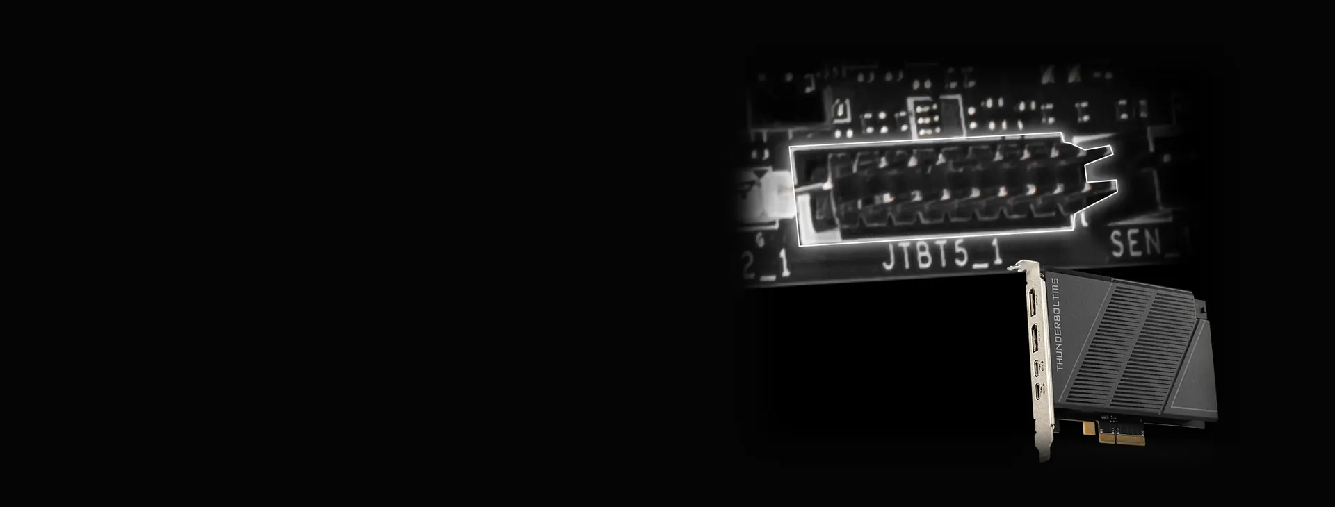 Thunderbolt 4 y listo para Thunderbolt 5
