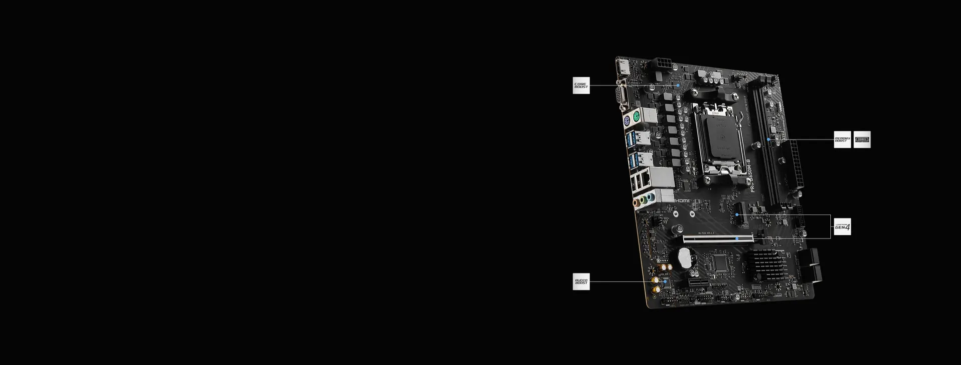 Una placa flexible, con memoria DDR5