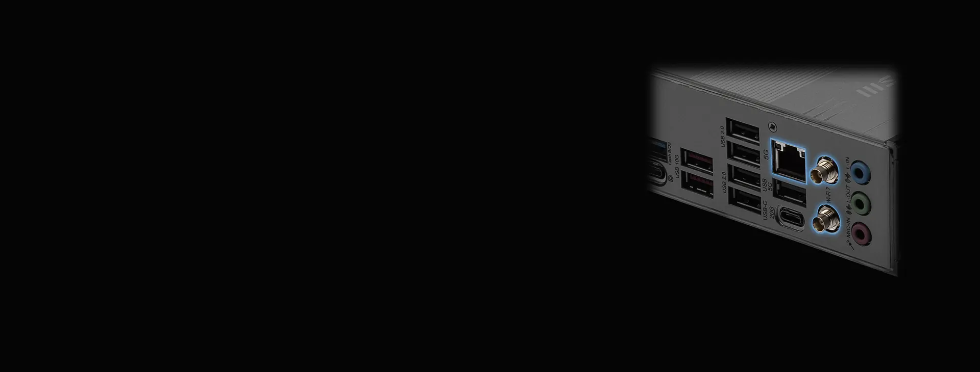 Red de gran ancho de banda: LAN de 5 Gbps y Wi-Fi 7