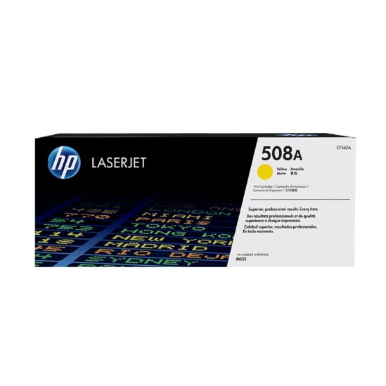 Tóner HP LaserJet 508A Amarillo Original CF362A