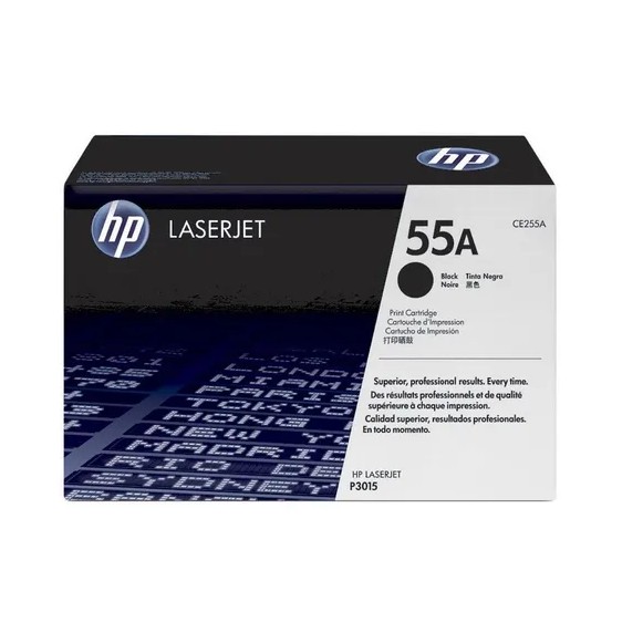 Tóner HP LaserJet 55A LJ P3015 CE255A