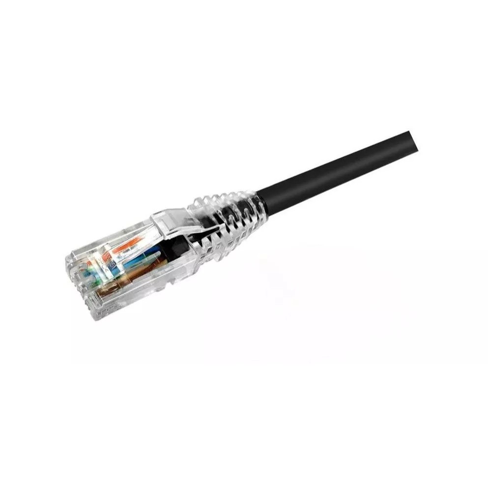Patchcord Cat 6 CommScope 1 ft (0,3 m) Negro CM Patchcord Cat 6 CommScope 1 ft (0,3 m) Negro CM