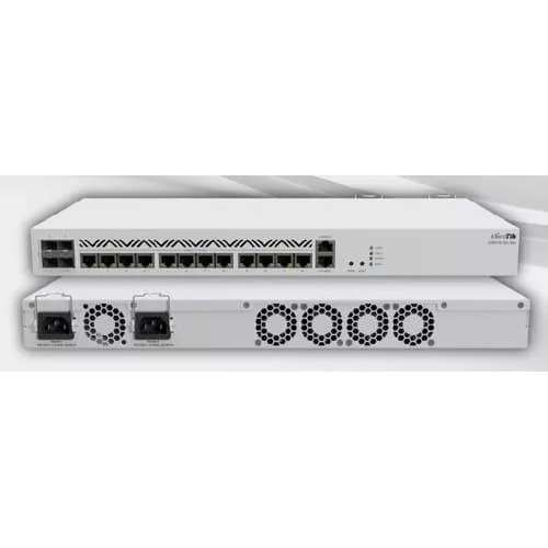 Router Mikrotik CCR2116-12G-4S+ 16GB RAM 16 Nucleos 128 MB Storage 10 GB SFP