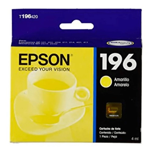 Cartucho Epson T196420 Amarillo HC (XP201/401)