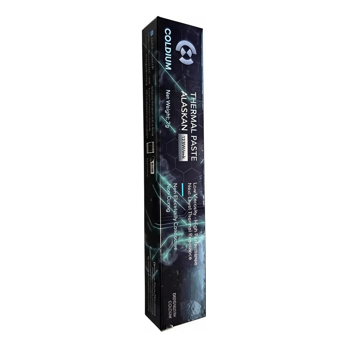 Pasta Térmica Coldium Alaskan 2g Alto Rendimiento Gris Pasta Térmica Coldium Alaskan 2g Alto Rendimiento Gris