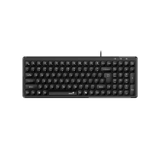 Teclado Genius LuxeMate 120 Black USB