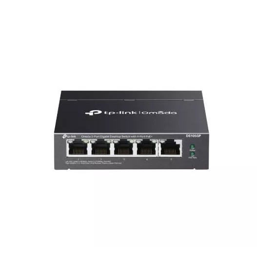 Switch TP-Link 5 Puertos Giga 4 PoE+ Desk