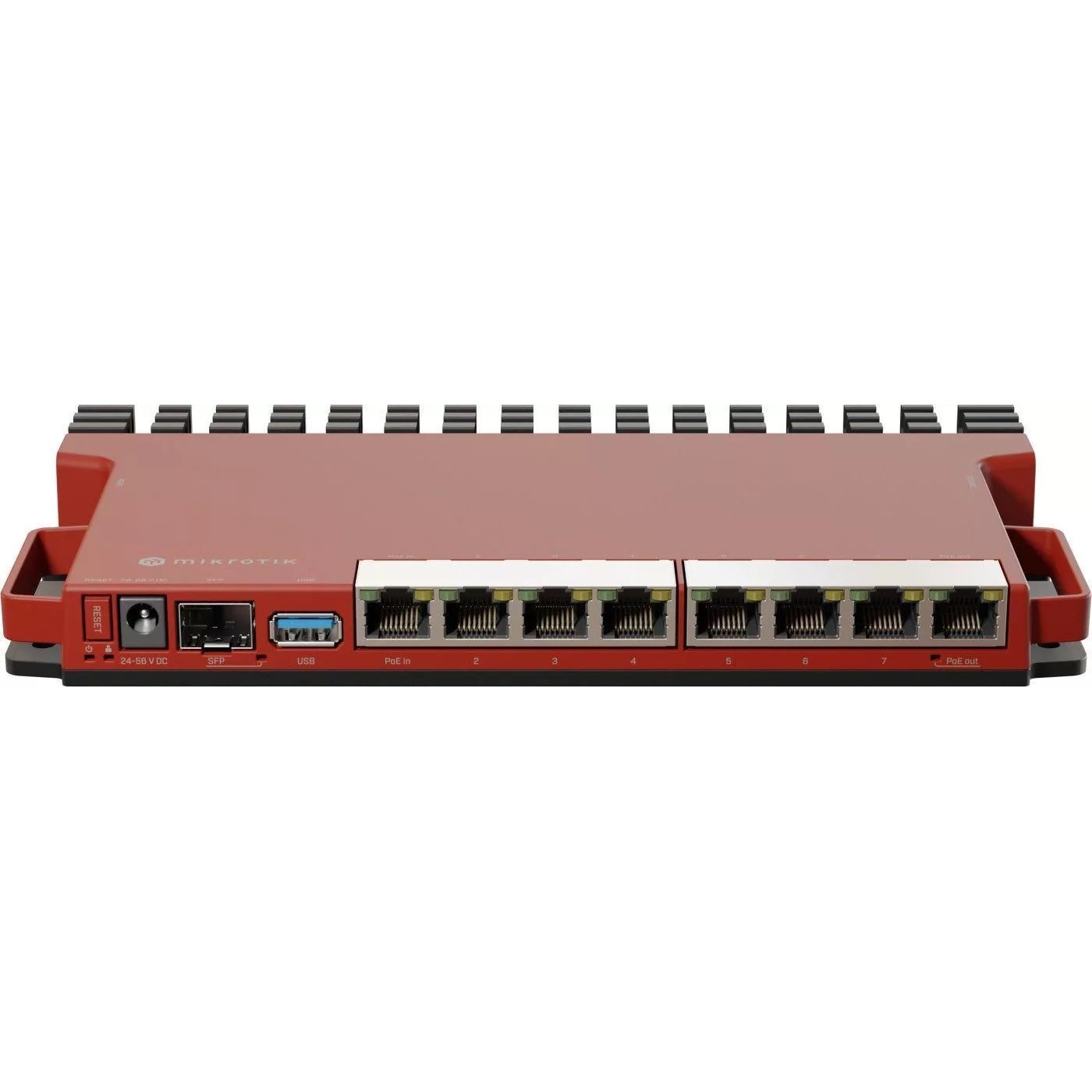 ROUTER MIKROTIK L009UIGS-RM SIN FUENTE 800M0Z 512 RAM 1 PUERTO SFP 2.5 GB SIN S FTE AGREGAR SW-24 U$D12.45 + iva 21%
