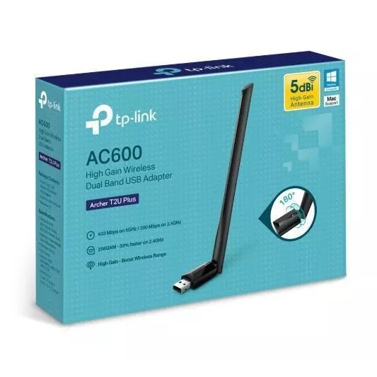 Placa de Red TP-Link Wi-Fi USB AC600 Plus Placa de Red TP-Link Wi-Fi USB AC600 Plus