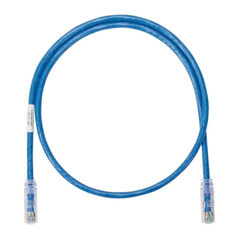 Patchcord Panduit NK CAT6 0.3M Azul