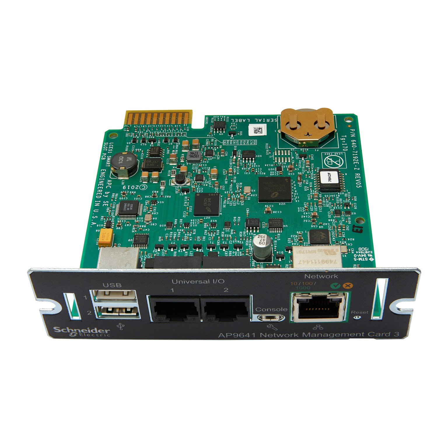 Placa de Red APC SNMP con Medición Ambiental para UPS Smart