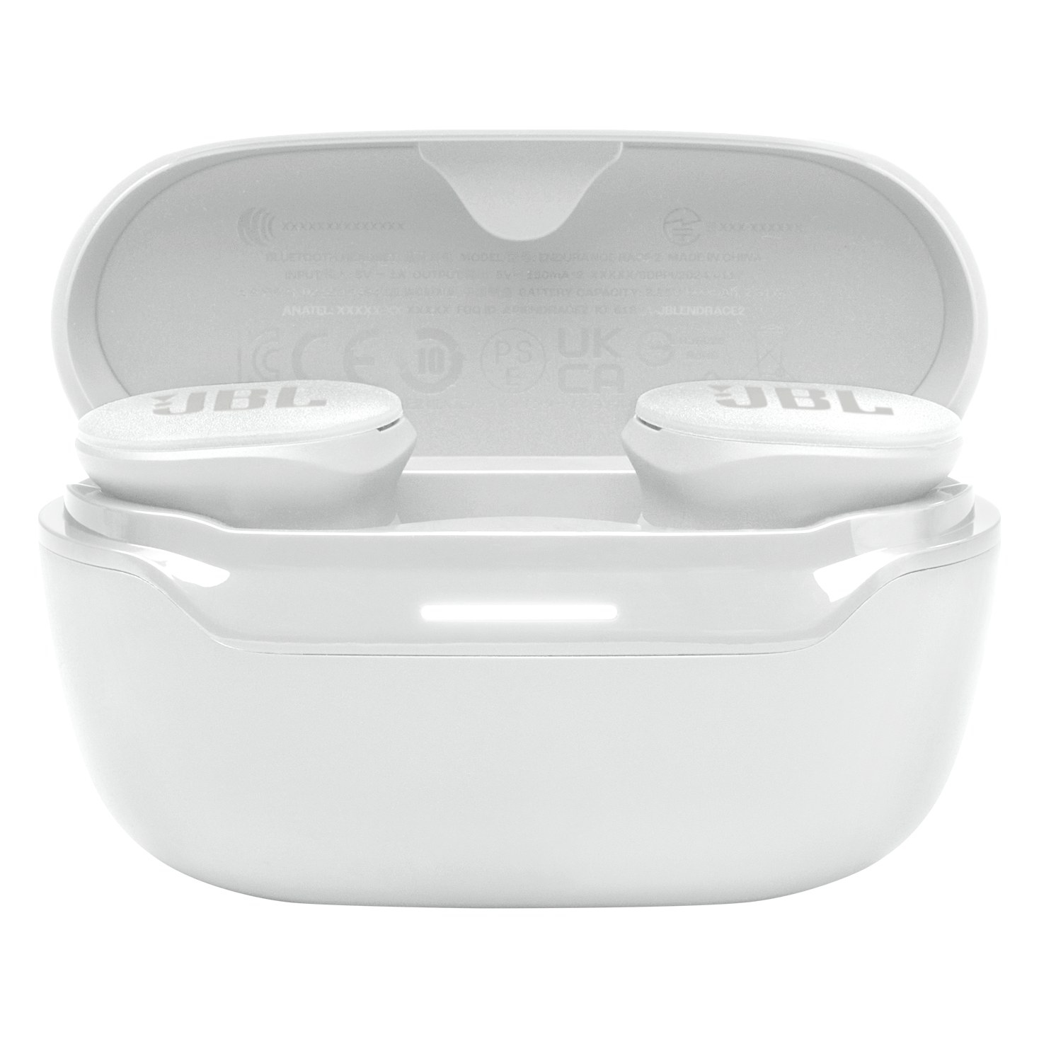 Auricular JBL Bluetooth Endurance Race TWS Blanco V2