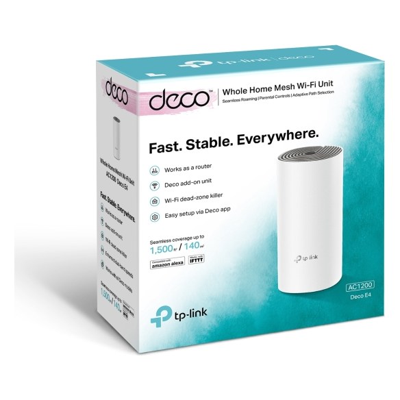 Sistema Wi-Fi Mesh TP-Link Deco Wi-Fi AC1200 Pack 1 10/100